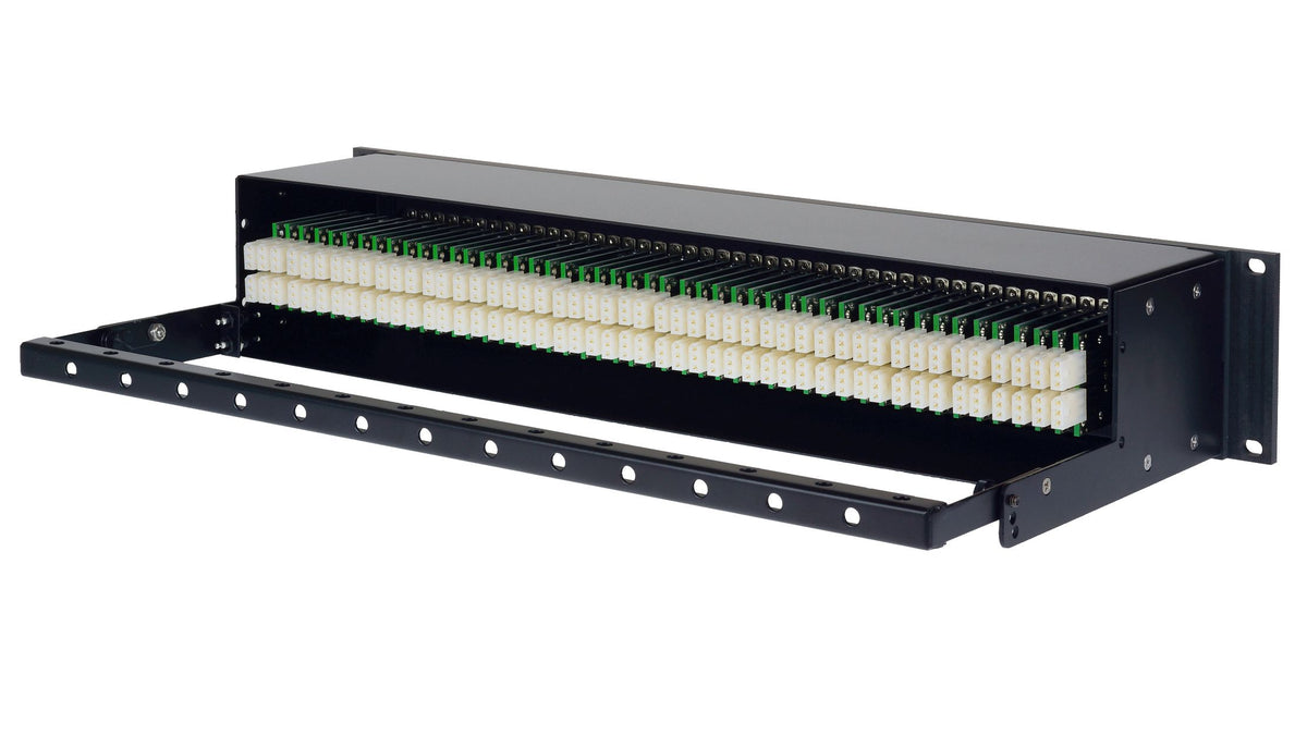 Bantam Morph Patchbay, 2x48, 2RU – AVP Broadcast