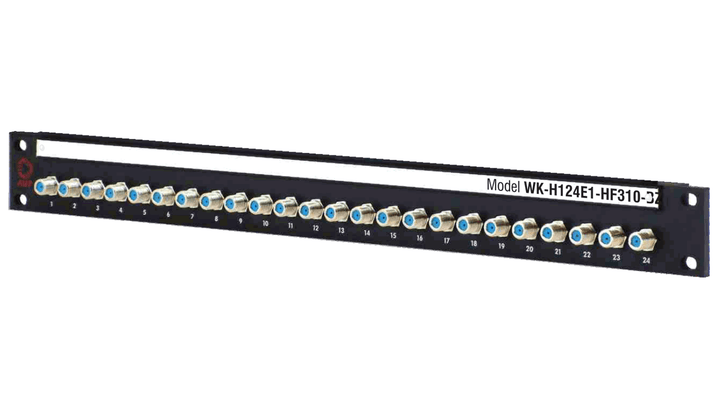 HF310 F-F Connectors/None (Empty Panel)/No Cable Bar/3