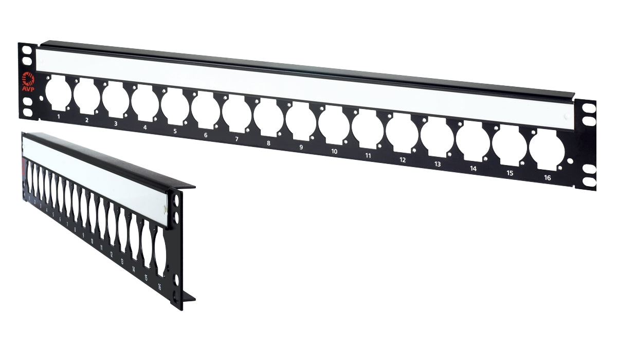 Universal Patch Panel 1.5RU, Single-D - AVP Maxxum Series