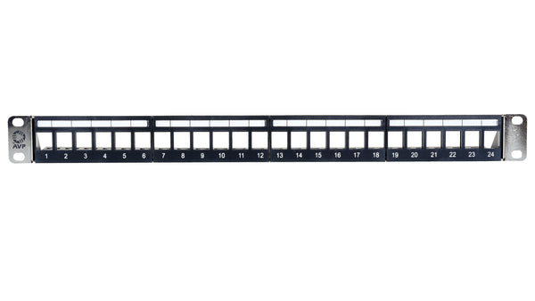 Keystone Lite 1RU patch panel