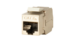 Cat6A, RJ45, Shielded, Tool-less or 110/Krone Punchdown