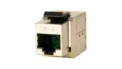 Cat6, RJ45, Feedthru, Shielded