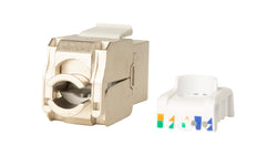 Cat6, RJ45, Shielded, Tool-less or 110/Krone Punchdown