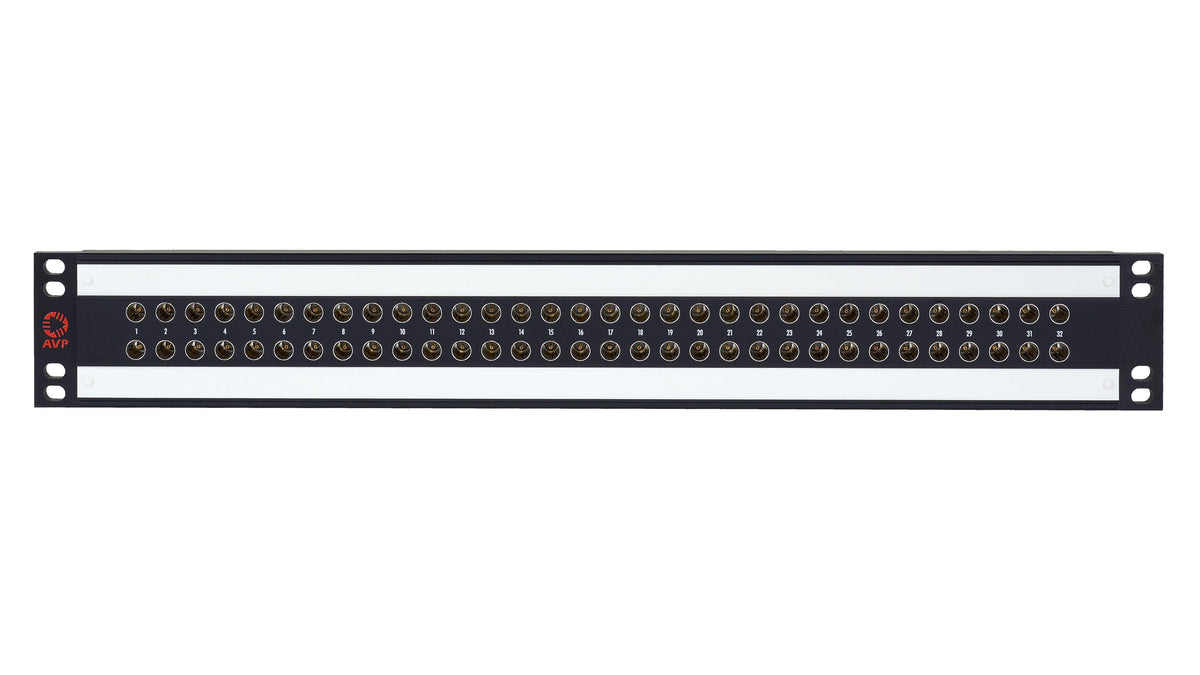 UHD 4K/8K 12G-SDI Video Patch Panel — E-Series 20GHz, 2x32 1.5RU – AVP ...