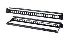 L Series (Numbered Designation; Color-Coded)/ Cat6A; RJ45; Shielded; Feedthru; female to female/ Cat6A; RJ45; Shielded; Tool-less or 110 Krone Punchdown; 23-26AWG/ Cat6; RJ45; Shielded; Feedthru; female to female; shielded/ 6S Cat6; RJ45; Shielded; Tool-less or 110 Krone Punchdown; 23-26AWG/ Without RPD; No Cable Bar/ Without RPD; 4 Inch Cable Bar/ Without RPD; 6 Inch Cable Bar/ With RPD; No Cable Bar/ With RPD; 4 Inch Cable Bar/ With RPD; 6 Inch Cable Bar